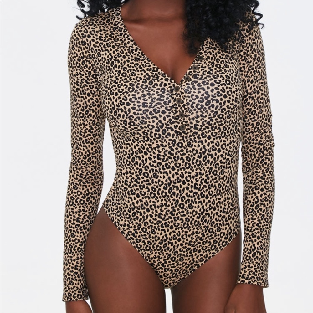 Leopard bodysuit